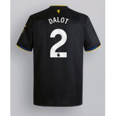 Manchester United Diogo Dalot #2 Tredje Tröja 2025-26 Korta ärmar